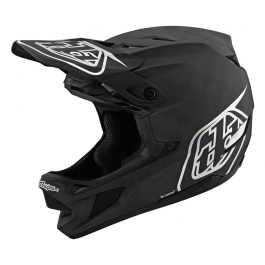 Вело шолом фуллфейс TLD D4 Carbon [Stealth Black/Silver] розмір M