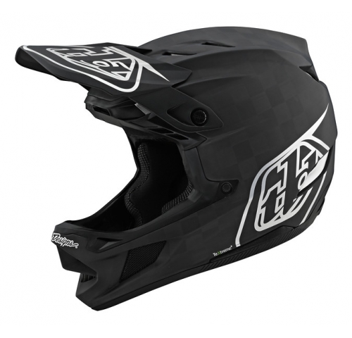 Вело шолом фуллфейс TLD D4 Carbon [Stealth Black/Silver] розмір M