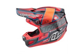 Мото шолом TLD SE5 Carbon Helmet [Team Red] MD