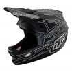 Вело шлем TLD D3 FIBERLITE HELMET SpiderStripe BLk L Вело шлем TLD D3 FIBERLITE HELMET SpiderStripe BLk L