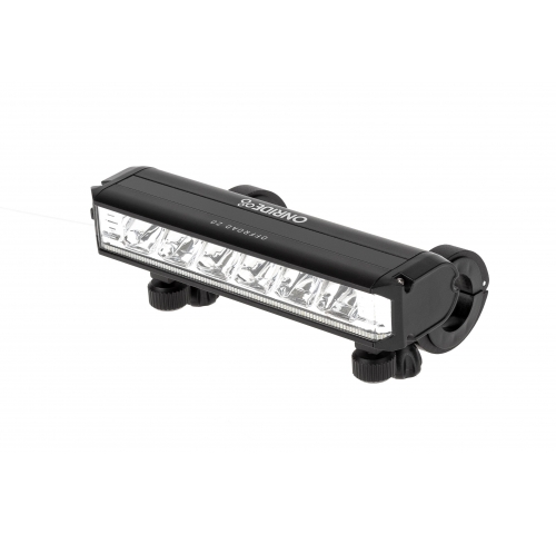 Велосипедна фара ONRIDE Offroad 20 (1400 lm, 4000 mAh, Type-C), алюмінієва