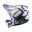 Вело шолом TLD D4 COMPOSITE HELMET; FLARED [WHITE / INDIGO] L