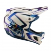 Вело шолом TLD D4 COMPOSITE HELMET; FLARED [WHITE / INDIGO] L