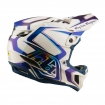 Вело шолом TLD D4 COMPOSITE HELMET; FLARED [WHITE / INDIGO] L