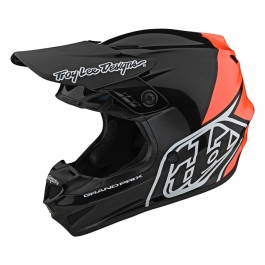 Мотошолом TLD GP HELMET [BLOCK BLACK / ORANGE ] L