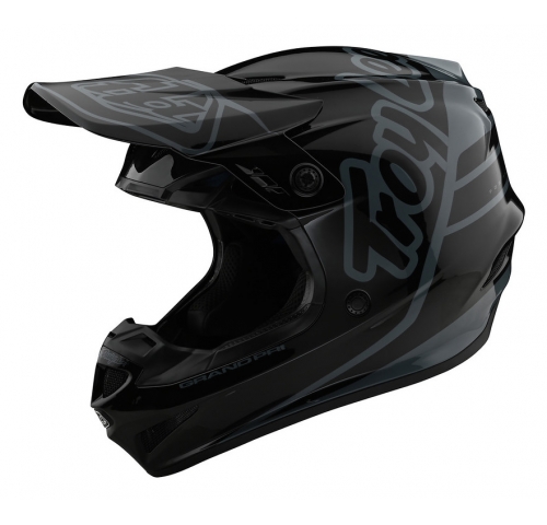 Мотошолом TLD GP HELMET [SILHOUETTE BLACK/GRAY] S