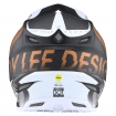 Мото шолом TLD SE5 Carbon Helmet [QUALIFIER WHITE / BRONZE] LG
