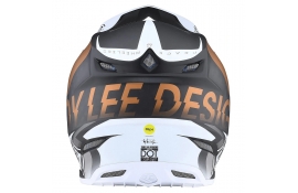 Мото шолом TLD SE5 Carbon Helmet [QUALIFIER WHITE / BRONZE] LG