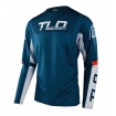 Джерсі TLD Sprint Jersey Fractura [Slate Blue Orange] L