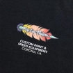 Футболка TLD FEATHER SS TEE; [BLACK / BLACK] S