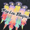 Футболка TLD FEATHER SS TEE; [BLACK / BLACK] L