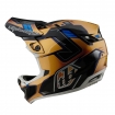 Вело шолом TLD D4 COMPOSITE HELMET; ROYALTY [BLACK / GOLD] M