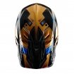 Вело шолом TLD D4 COMPOSITE HELMET; ROYALTY [BLACK / GOLD] M