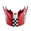 Мото шолом TLD GP PRO HELMET; FIFTY-50 [WHITE / RED] M