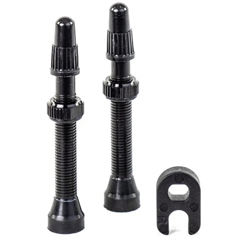 Безкамерний ніпель Hutchinson Presta 44 мм чорний пара Безкамерний ніпель Hutchinson Presta 44 мм чорний пара