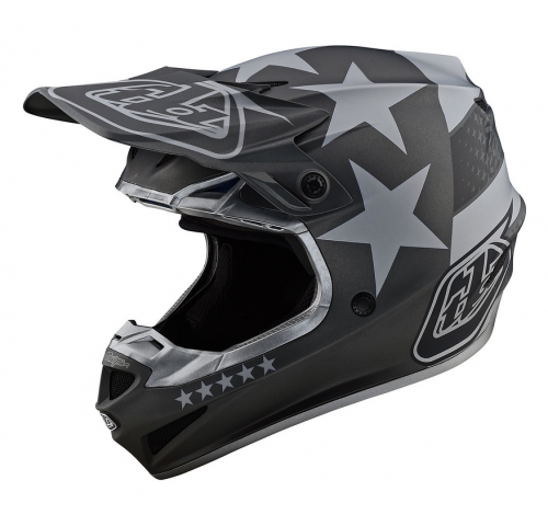 Мотошолом TLD SE4 POLYACRYLITE [FREEDOM BLACK / GRAY] L