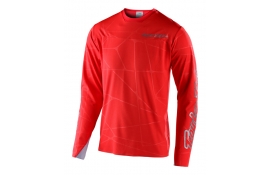 Джерсі TLD Sprint Ultra Jersey [Podium Red/Silver] размер LG
