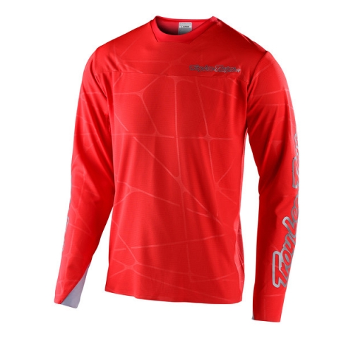 Джерсі TLD Sprint Ultra Jersey [Podium Red/Silver] размер LG