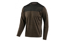 Джерсі TLD Flowline L/S Jersey [Shield Heather Walnut/Charcoal] XL