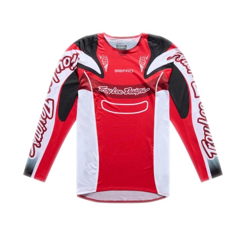Мото джерсі TLD SE PRO JERSEY; SALVO [RED / WHITE] L