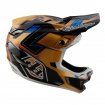 Вело шолом TLD D4 COMPOSITE HELMET; ROYALTY [BLACK / GOLD] M