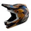 Вело шолом TLD D4 COMPOSITE HELMET; ROYALTY [BLACK / GOLD] M