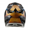 Вело шолом TLD D4 COMPOSITE HELMET; ROYALTY [BLACK / GOLD] M