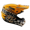Мото шолом TLD GP PRO HELMET; FIFTY-50 [WHITE / GOLD] S