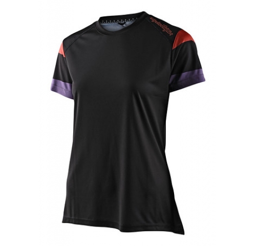 Джерсі TLD WMNS LILIUM SS JERSEY [RUGBY BLACK] XS