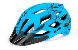 Шолом дитячий R2 Lumen Junior блакитний/чорний матовий S (52-55 см)