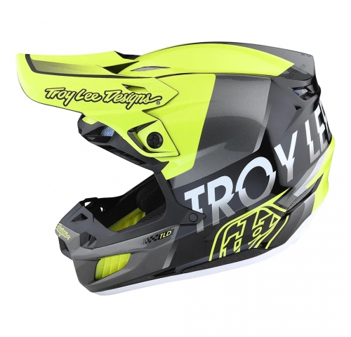 Мото шолом TLD SE5 COMPOSITE HELMET [QUALIFIER GLO YELLOW/BLk] MD