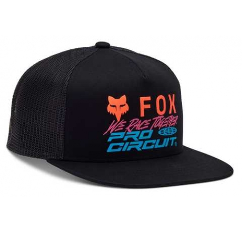 Кепка FOX X PRO CIRCUIT SNAPBACK HAT [Black]