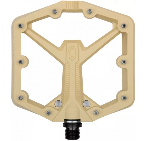 Педали Crankbrothers STAMP 1 (GEN. 2), размер L (43-49 eu), бежевые Педали Crankbrothers STAMP 1 (GEN. 2), размер L (43-49 eu), бежевые