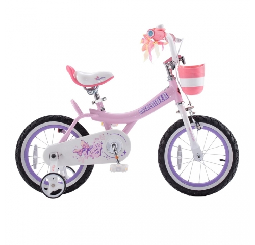 Велосипед RoyalBaby Jenny 14", OFFICIAL UA, розовый