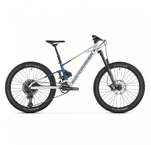 Подростковый двухподвесной велосипед MONDRAKER F-TRICK 24" 120mm, Grey/Blue