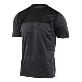 Джерсі TLD Flowline S/S Jersey [Shield Heather Black/Black] XL