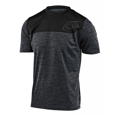 Джерсі TLD Flowline S/S Jersey [Shield Heather Black/Black] XL