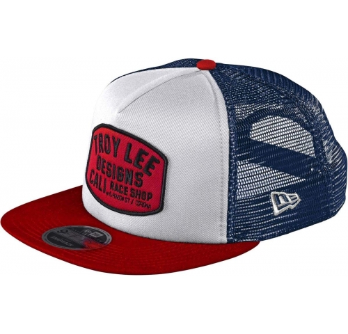 Кепка TLD Blockworks Snapback (White/Blue) OSFA Кепка TLD Blockworks Snapback (White/Blue) OSFA