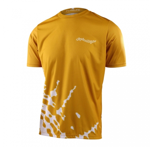 Джерсі TLD FLOWLINE SS JERSEY; Big Spin [Gold Flake] L