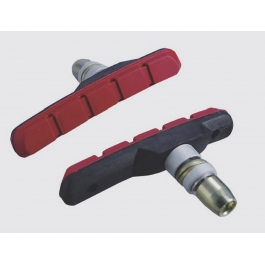 Колодки гальмівні Alligator VB-610 для V-Brake чорний/червоний