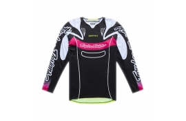 Мото джерсі TLD SE PRO JERSEY; SALVO [BLACK / WHITE] L