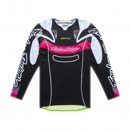 Мото джерсі TLD SE PRO JERSEY; SALVO [BLACK / WHITE] XL