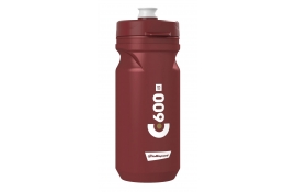 Фляга POLISPORT C600 600мл Clip-On бордовий/білий