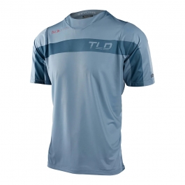 Джерсі TLD SKYLINE SS JERSEY JET FUEL [ICE BLUE / RED] S