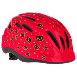 Шолом ONRIDE Clip котики червоний M (52-56 см) Шолом ONRIDE Clip котики червоний M (52-56 см)
