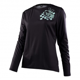 Джерсі TLD WMNS LILIUM LS JERSEY MICAYLA [GATTO BLACK] XS