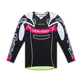 Мото джерсі TLD SE PRO JERSEY; SALVO [BLACK / WHITE] XXL