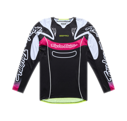 Мото джерсі TLD SE PRO JERSEY; SALVO [BLACK / WHITE] XXL