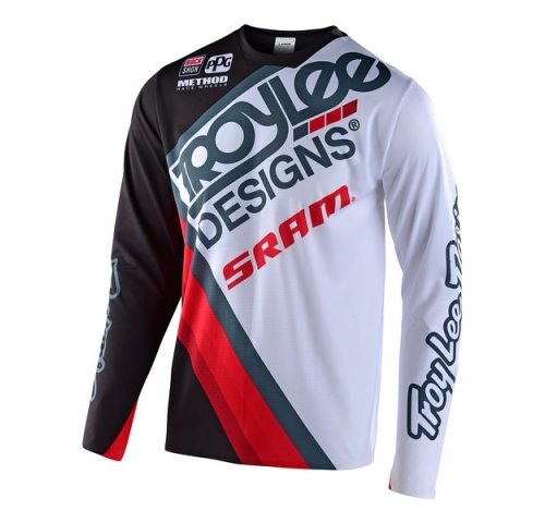 Джерсі TLD Sprint Ultra Jersey [Tilt Sram Black/White] розмір S