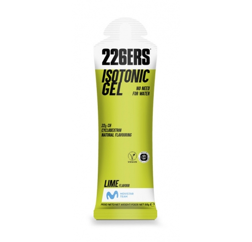 Гель 226ERS Isotonic Energy 22г вуглеводів лайм 68г